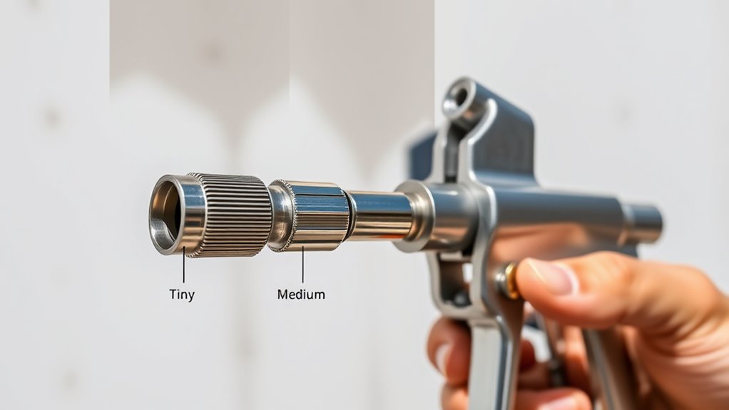 spray tip size impacts coverage