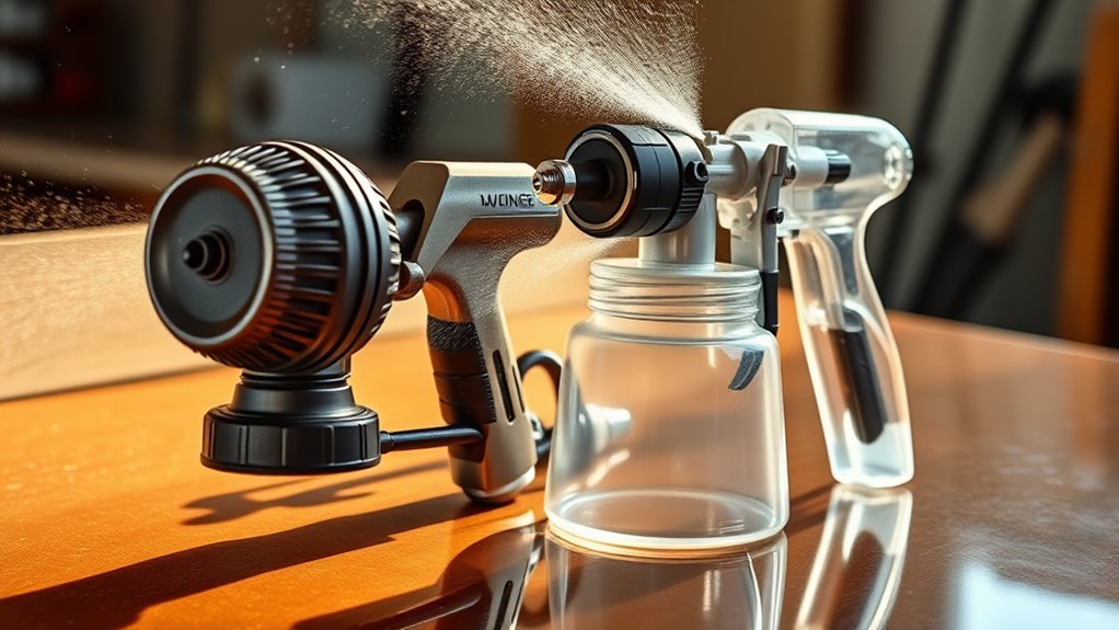 sprayer features and specs