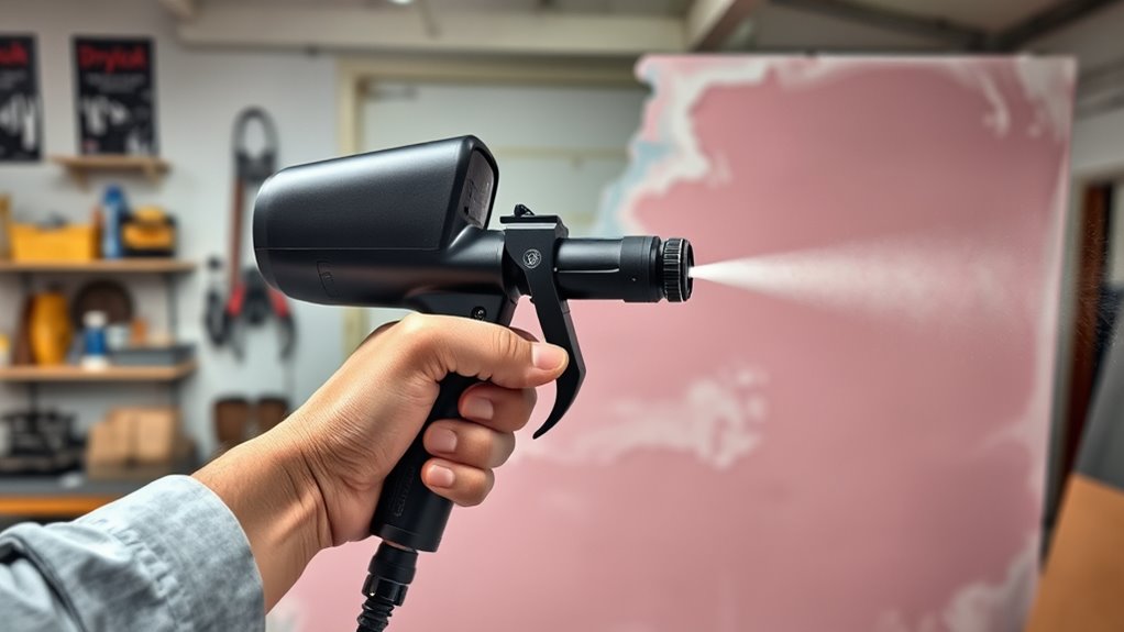 sprayer features for drylok
