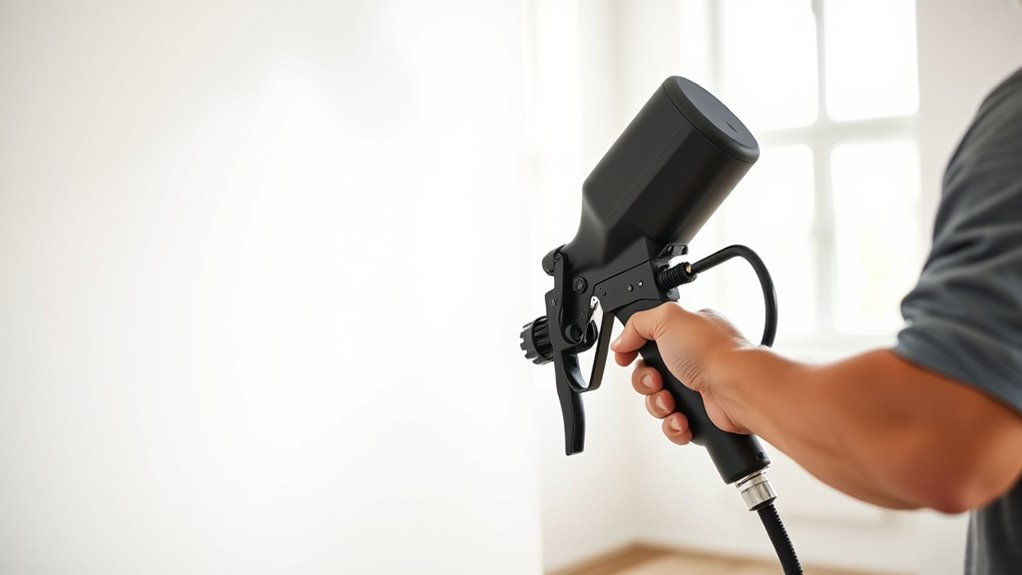 sprayer features for walls