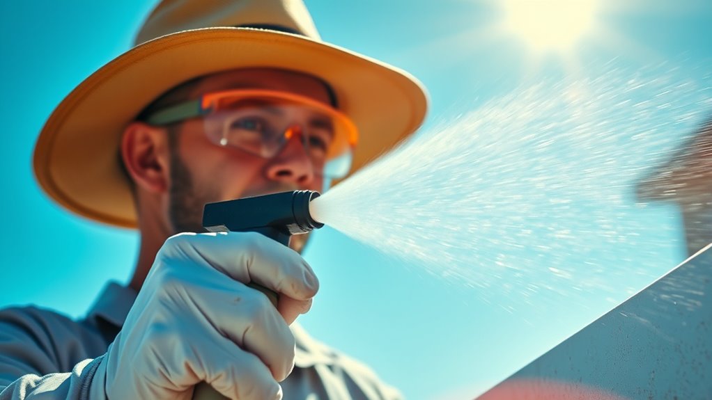 surface prep for hot weather
