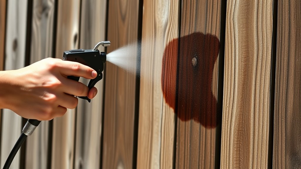 test spray technique first