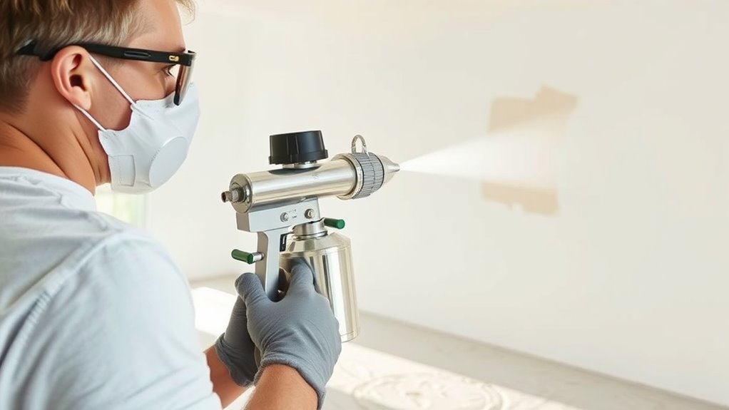 test sprayer for even coverage