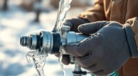 thaw paint sprayer safely