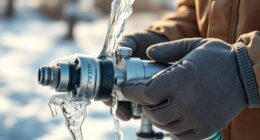 thaw paint sprayer safely