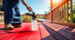top deck stain sprayers