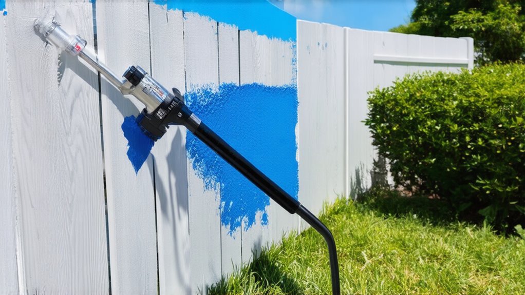 top fence airless sprayers