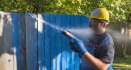 top fence spray guns