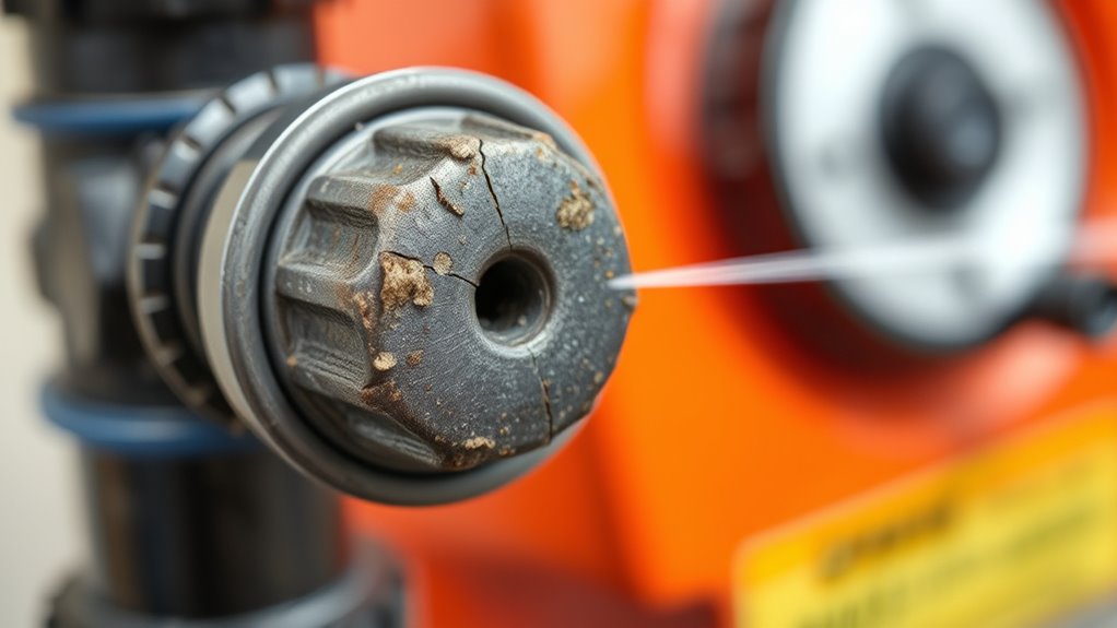 trouble with spray tip