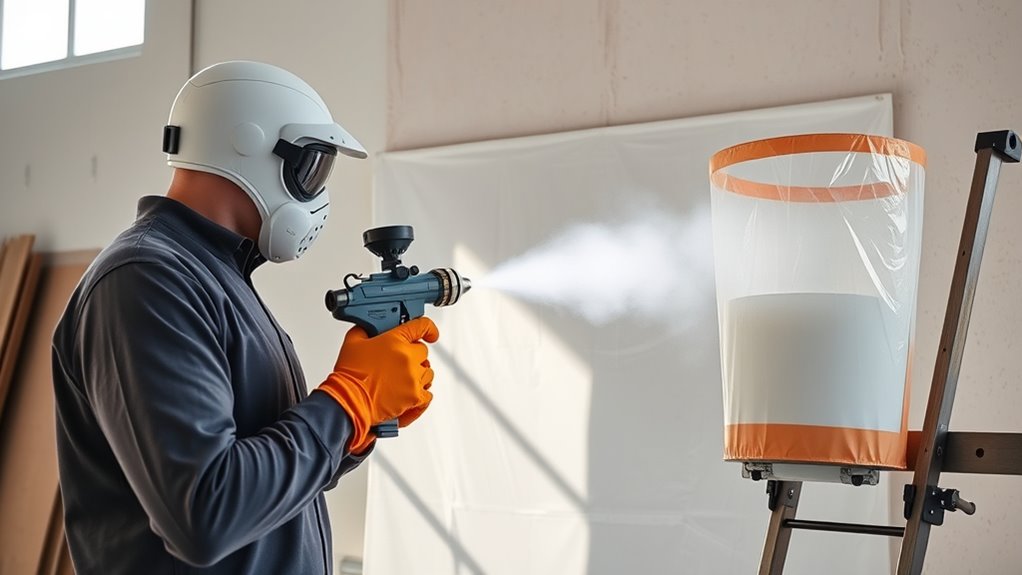 use barriers and protective gear
