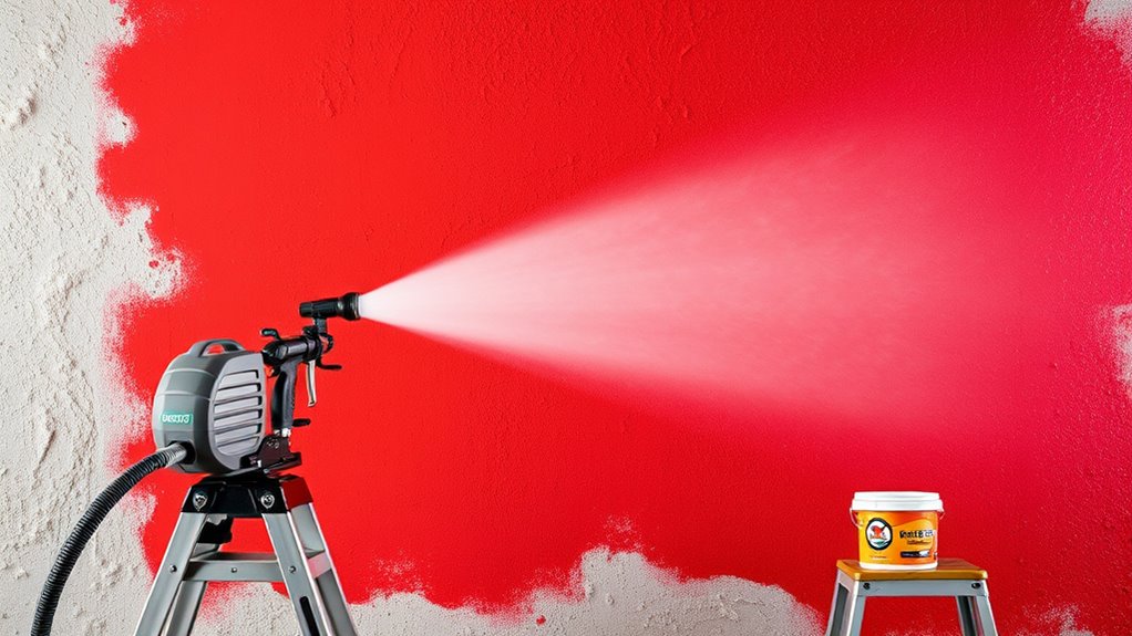 use high capacity sprayer