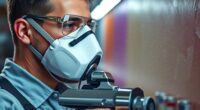 use respirator with paint sprayer