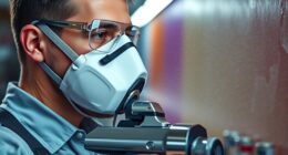 use respirator with paint sprayer