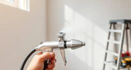 using a paint sprayer