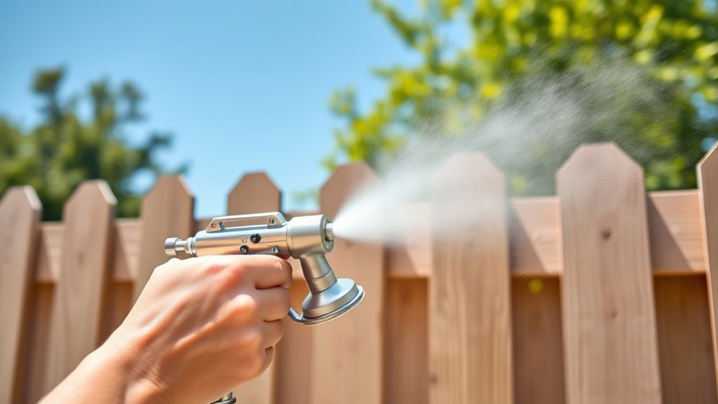 using a paint sprayer properly