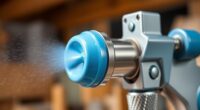 using house paint spray gun