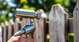 using sprayer for stains