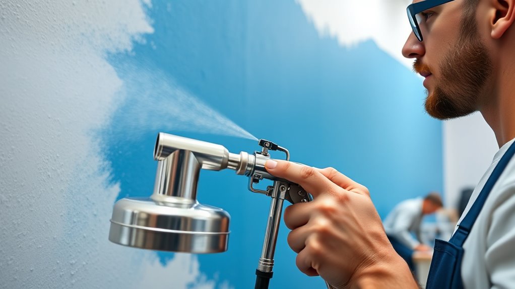 airless sprayers with assistance