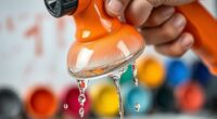 clean sprayer when switching