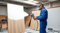 controlling overspray during painting