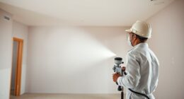 drywall priming with sprayer