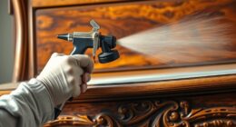 furniture refinishing with hvlp
