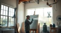 indoor spray painting safety