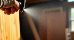oil based paint spraying