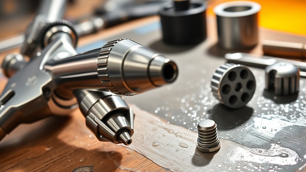 optimize spray pattern control