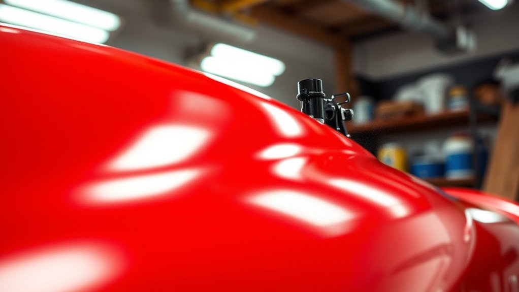 painting a car at home