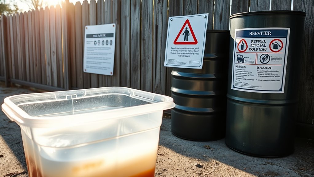 proper hazardous waste disposal