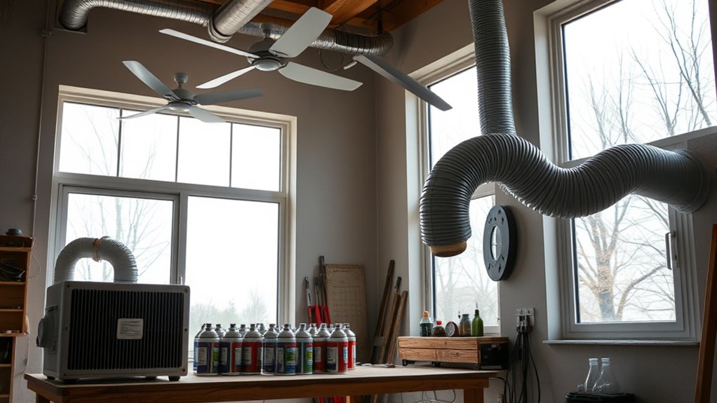 proper ventilation and protection