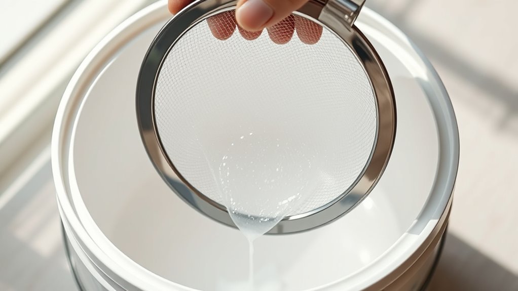 select proper paint strainers