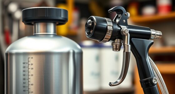 spray gun compressor size