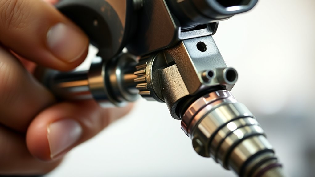 spray gun trigger maintenance