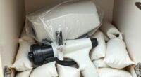 store paint sprayer dry