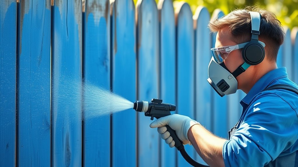 use proper spraying techniques