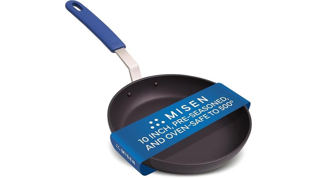 10 inch seasoned carbon steel