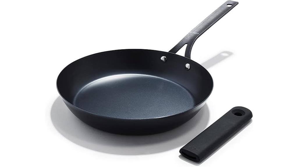12 inch carbon steel pan