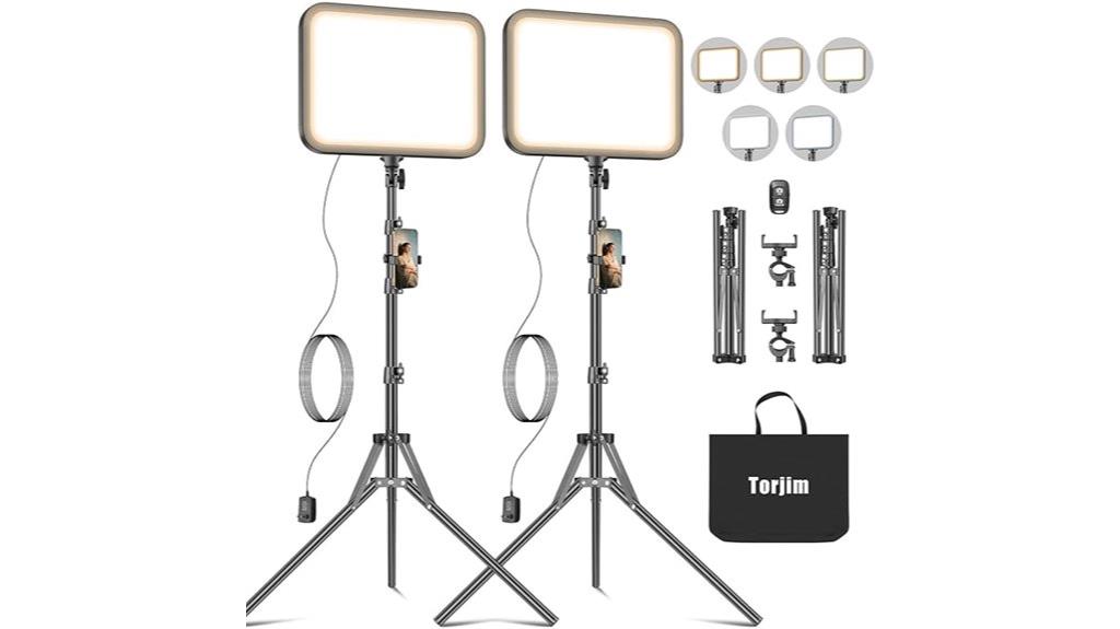 12 led video light