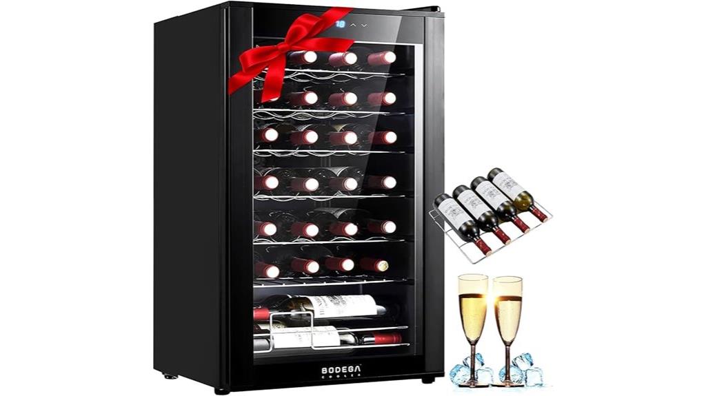 28 bottle wine cooler