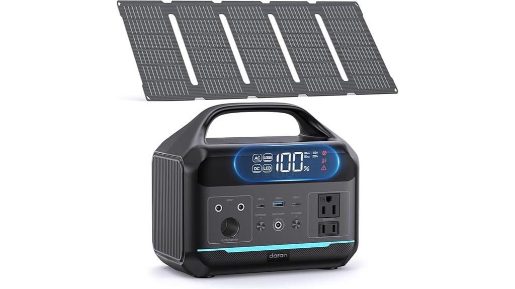 300w solar power station