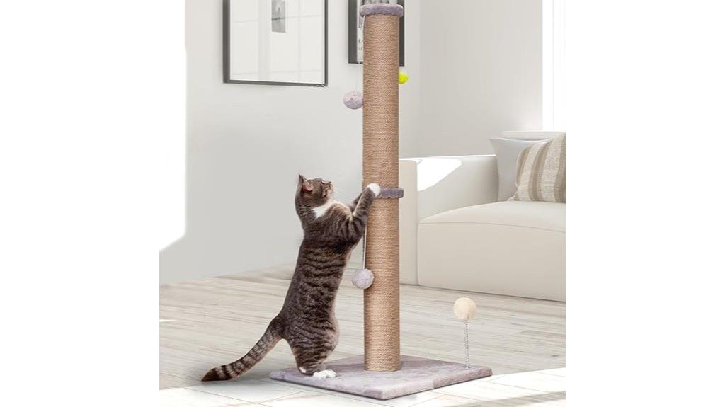 36 inch tall indoor cat post