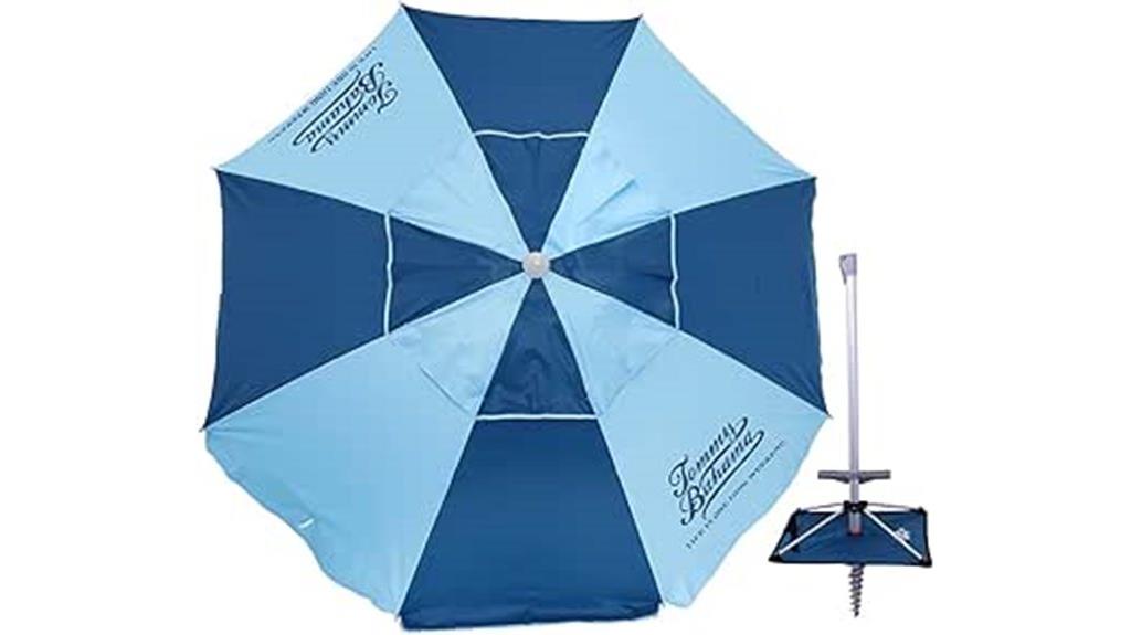 7 ft fiberglass beach umbrella