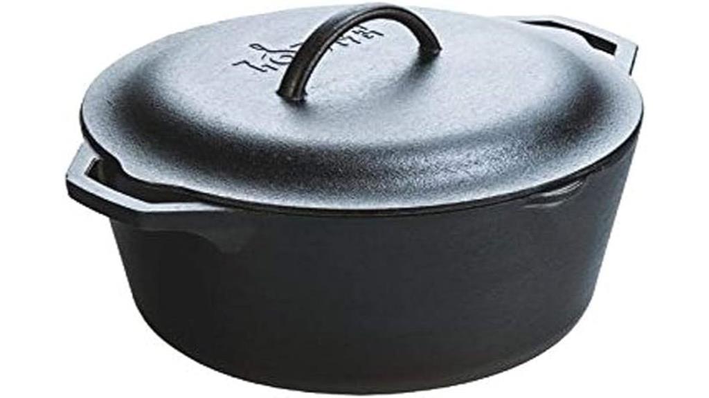 7 quart cast iron oven
