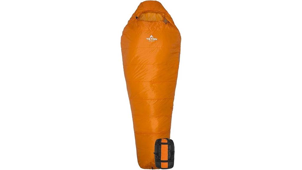 adult teton sleeping bag