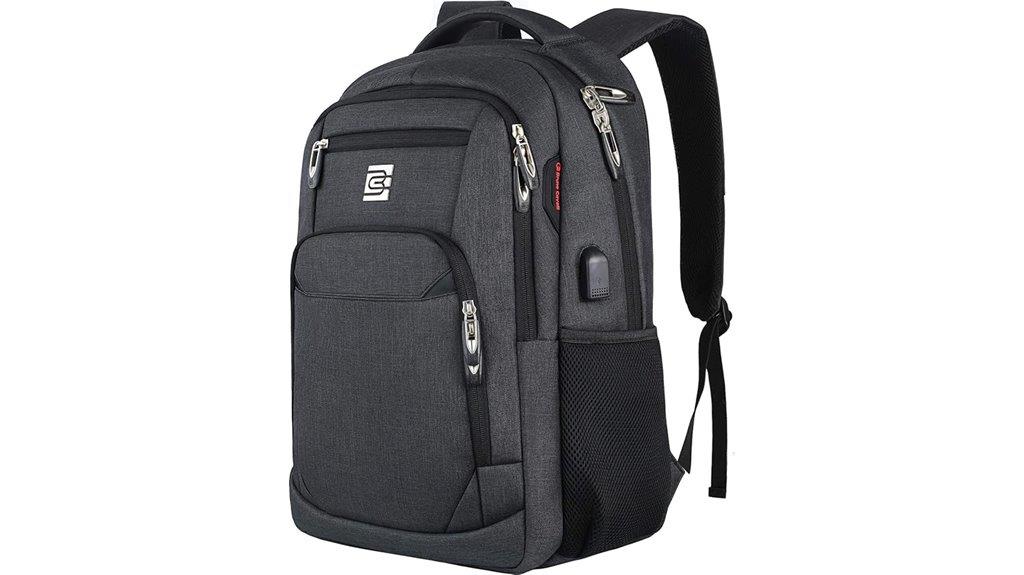 anti theft water resistant laptop backpack