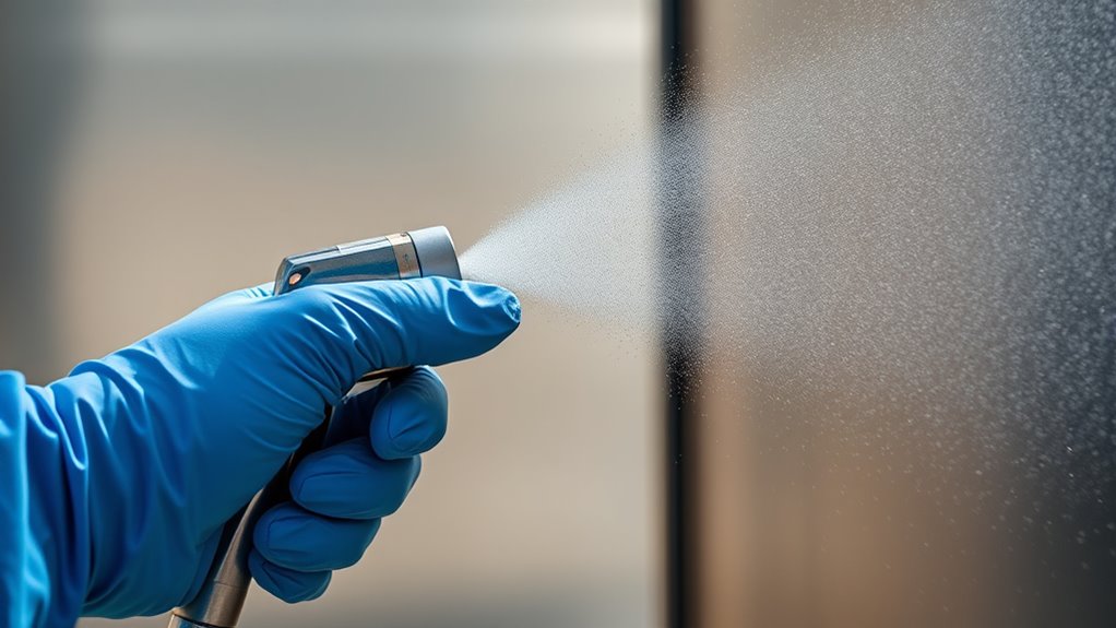 apply evenly maintain proper distance