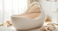 automatic cry detection bassinet