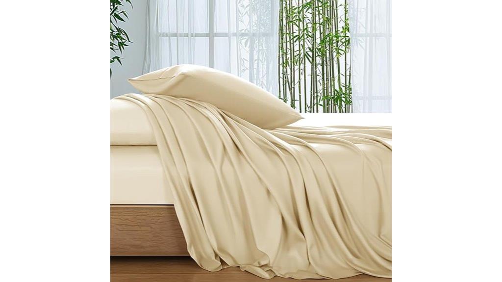 bamboo viscose queen sheets